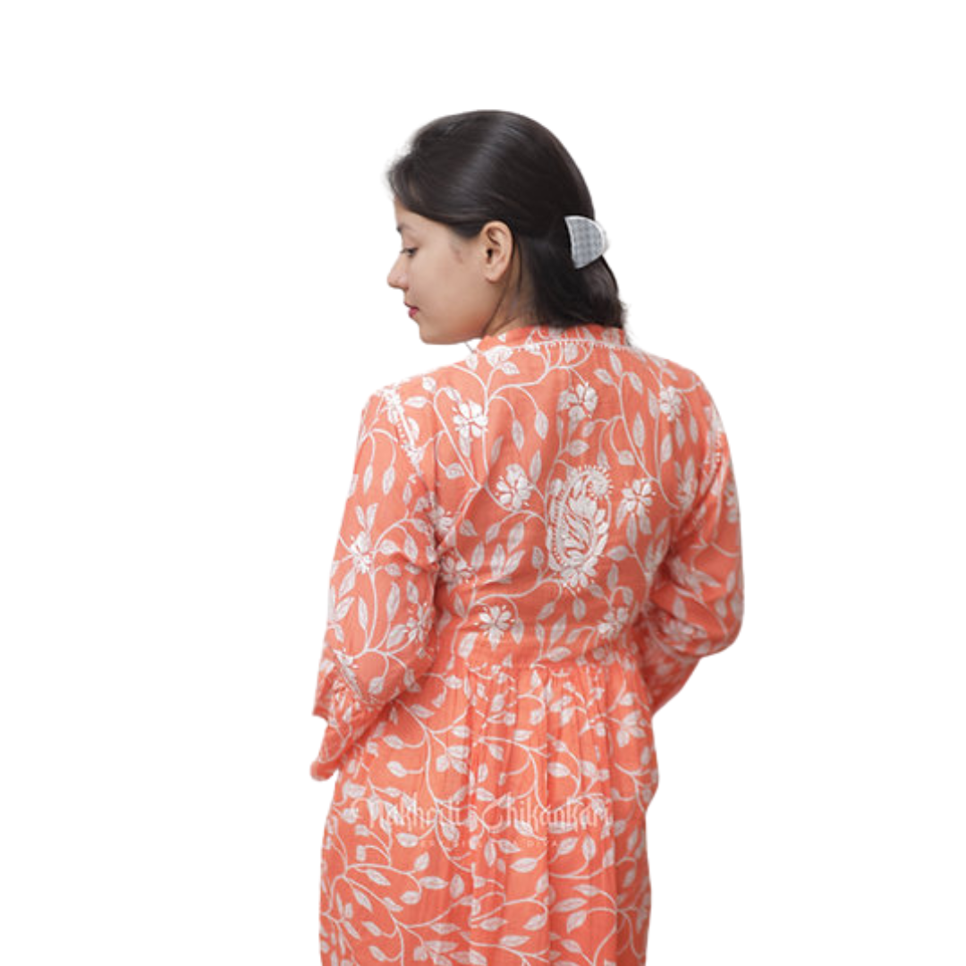 Ariz chikan kurti By Nakhrili chikankari