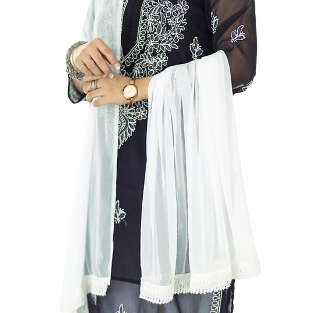 Chikankari Dupatta