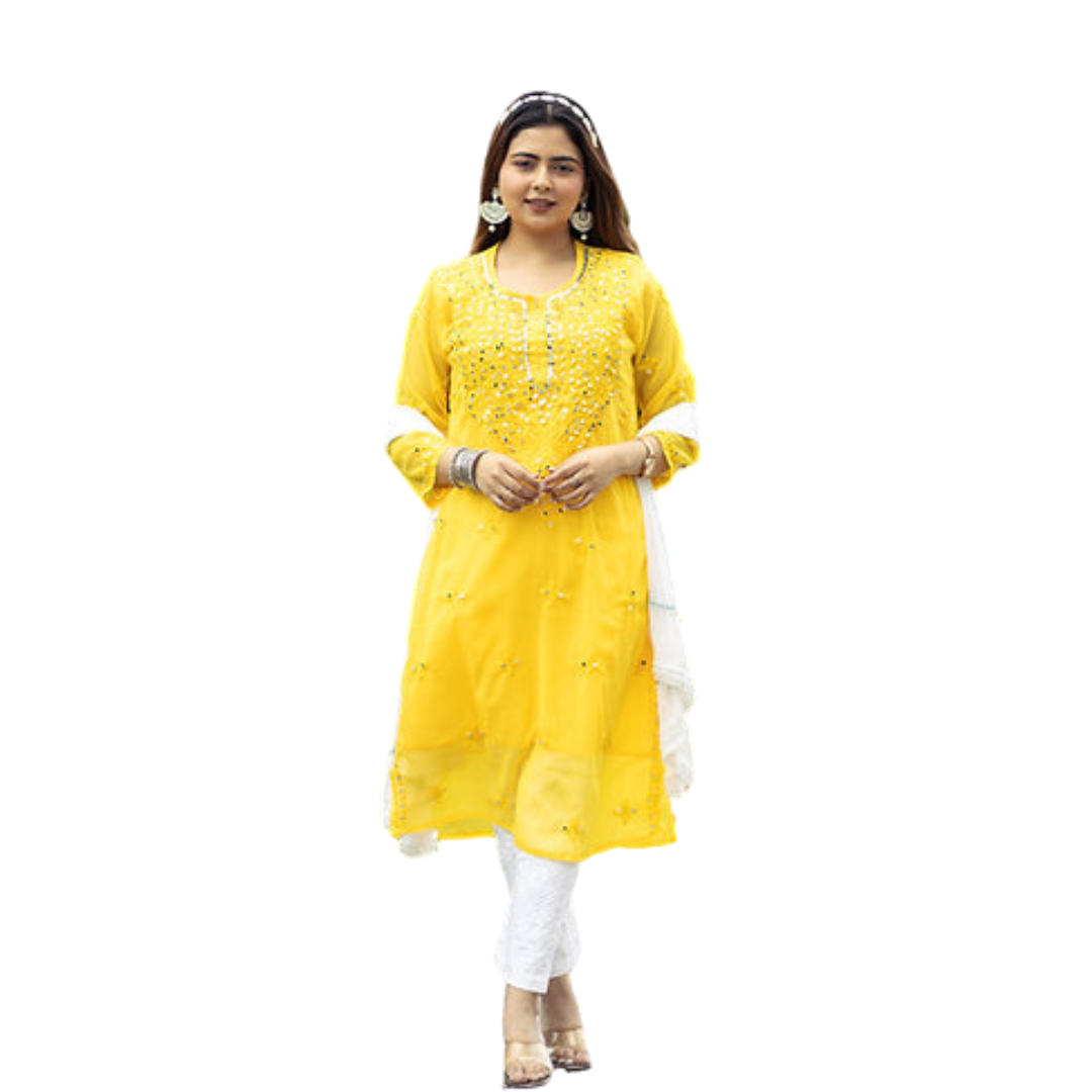 Laiba Chikankari Kurti