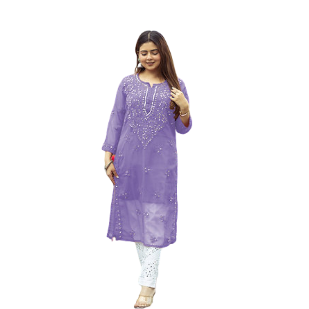 Laiba Chikankari Kurti