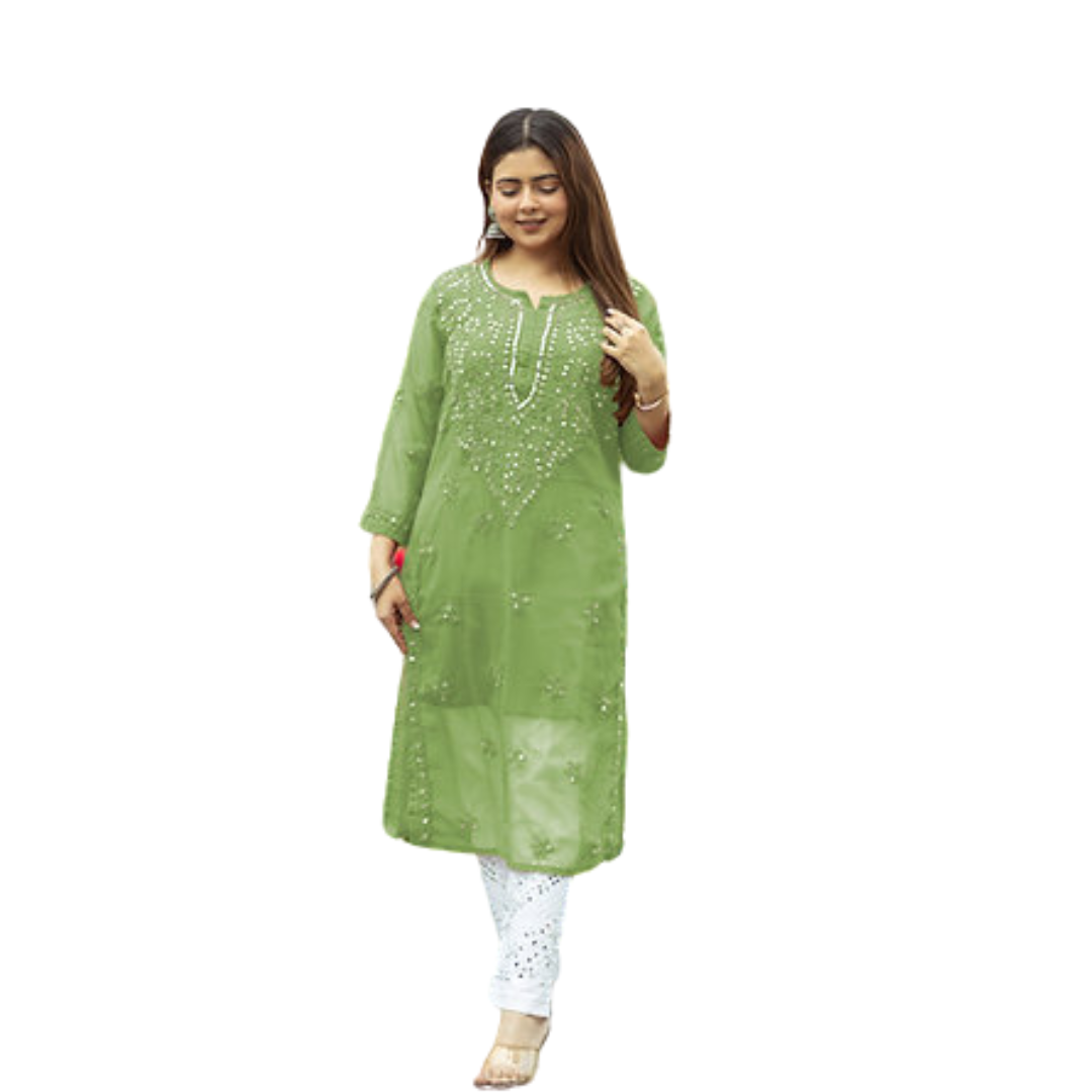 Laiba Chikankari Kurti