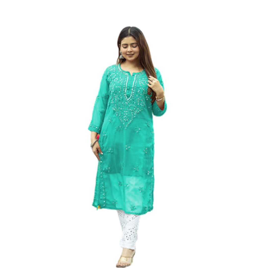 Laiba Chikankari Kurti