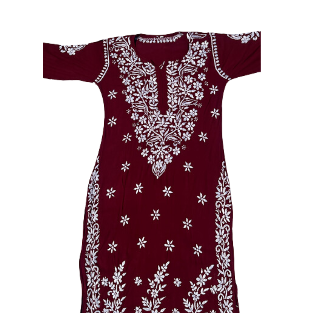 Maheen Modal Chikankari Kurti