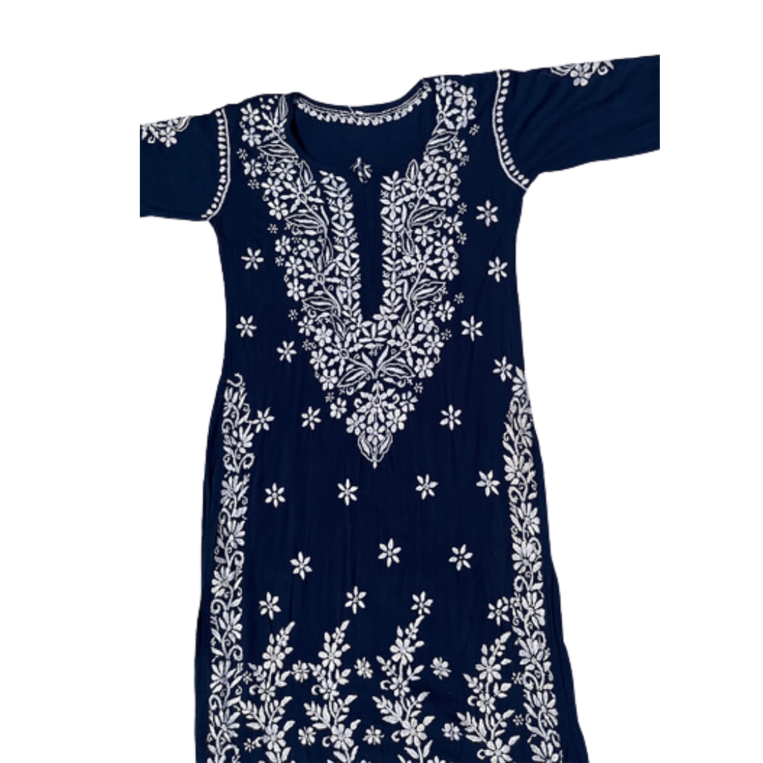 Maheen Modal Chikankari Kurti