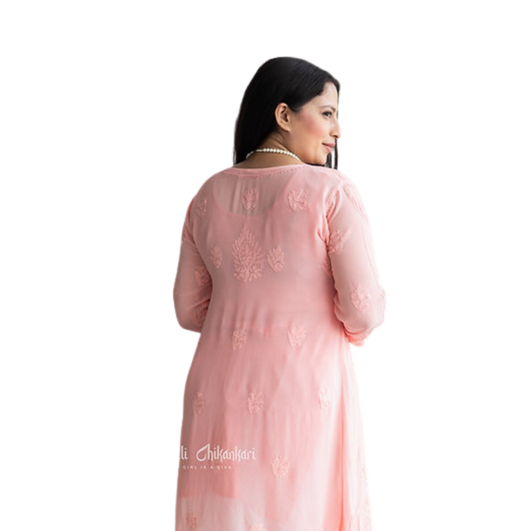 Anhaa Chikan Kurti Nakhrili Chikankari