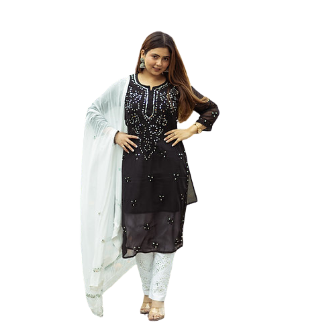 Laiba Chikankari Kurti