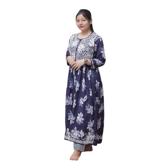 Munira Chikan Kurti By Nakhrili Chikankari